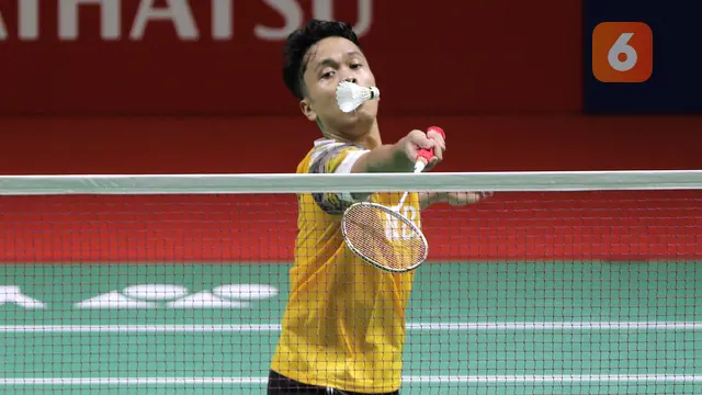 Foto: Anthony Ginting Menang Suyah Payah dan Temani Chico Aura Dwi Wardoyo Lolos ke 16 Besar Daihatsu Indonesia Masters 2022