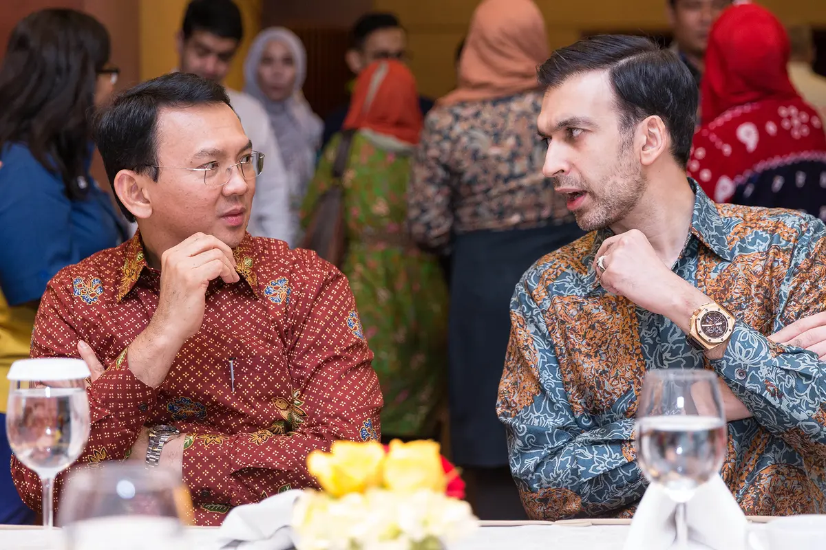 [Bintang] Vino G. Bastian: Keseruan Nobar Film Talak 3 Bareng Pak Ahok