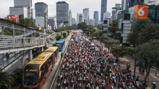 Konvoi Juara Persija Jakarta