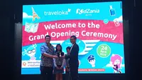 Opening Ceremony Establishment ‘Traveloka Flight Academy‘ di KidZania