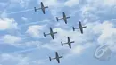 Tim Jupiter Aerobatic TNI AU (Liputan6.com/Herman Zakharia)