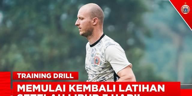 VIDEO: Persija Mulai Jalani Latihan Jelang Hadapi Persib di BRI Liga 1
