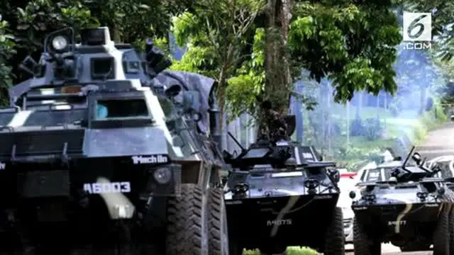 Militer Filipina tengah berjibaku menghadapi kelompok militan di kota Marawi. Presiden Rodrigo Duterte menetapkan darurat militer di sepertiga bagian selatan Filipina pada 23 Mei lalu.