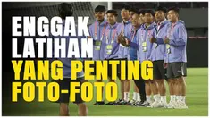 Berita Video, para pemain Timnas Laos batal jalani sesi latihan Official Training di Stadion Manahan pada Rabu (11/12/2024)