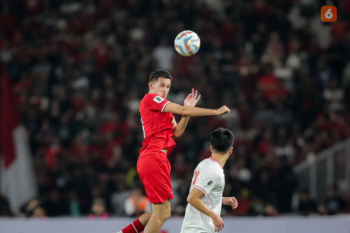 Pemain Timnas Indonesia Justin Hubner