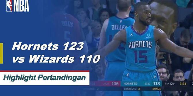 Cuplikan Pertandingan NBA : Hornets 123 vs Wizards 110
