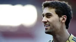 Spanish defender Alvaro Arbeloa attends a training session on June 28, 2008 at Ernst-Happel stadium in Vienna. Germany will play against Spain the Euro 2008 championships final football match on June 29, 2008. AFP PHOTO / PAUL ELLIS