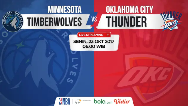 Minnesota Timberwolves vs Oklahoma City Thunder