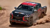 Mitsubishi Motors Corporation (MMC) melalui tim Mitsubishi Ralliart menjadi salah satu peserta ajang Asia Cross Country Rally (AXCR) 2022 di Thailand dan Kamboja pada 21-26 November mendatang. (ist)