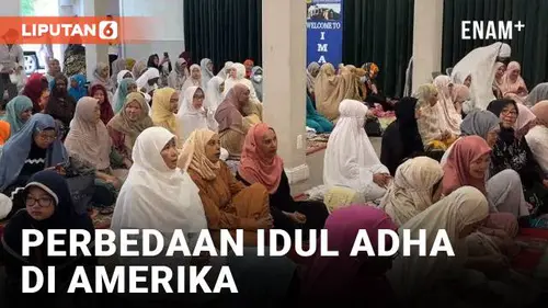 VIDEO: Idul Adha di Amerika, Kurban Tidak Dilakukan di Masjid