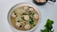 Resep Praktis Bakso Ayam Udang. (Dok: Cookpad&nbsp;https://cookpad.com/id/resep/24236801-bakso-ayam-udang?ref=search&amp;search_term=bakso+udang+kenyal)