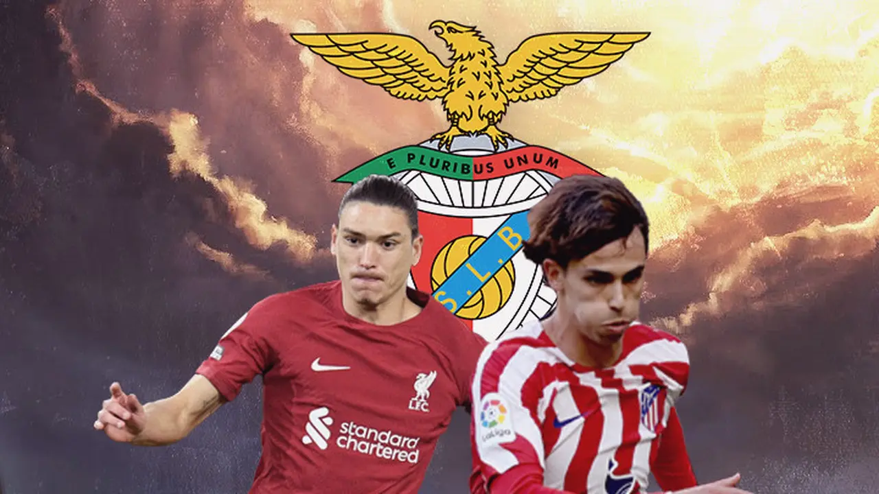 Ilustrasi - Joao Felix, Darwin Nunez