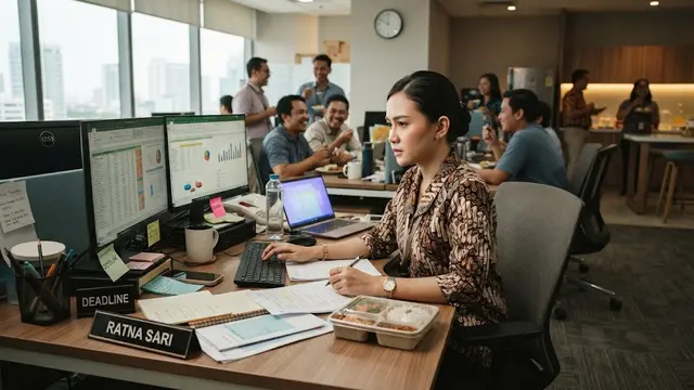 Ciri Kepribadian Orang yang Sering Menunda Makan Demi Menyelesaikan Pekerjaan