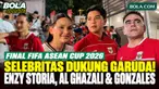Dukungan untuk Timnas Indonesia di final FIFA ASEAN Cup 2026 begitu meriah. Sejumlah selebritas dan publik figur hadir langsung di Stadion Utama Gelora Bung Karno, Jakarta, Senin (5/10/2026), untuk mendukung perjuangan Garuda menghadapi Thailand. En...