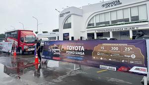 Bridgestone dan Toyota Hadirkan Tire Check Service (TCS) yang berlangsung di Rest Area Tol Cikampek KM 57 pada 24 Desember 2025 hingga 3 Januari 2026.