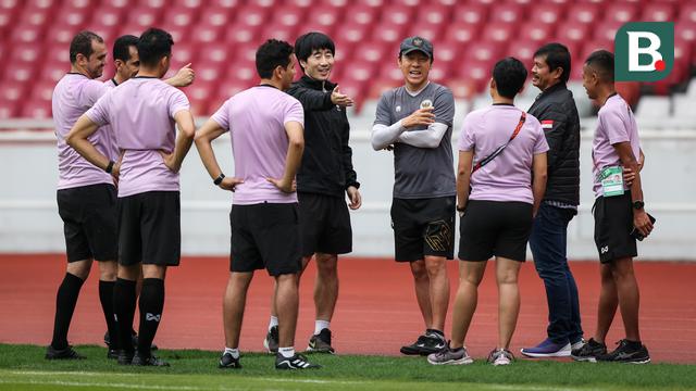 Official Training Timnas Indonesia Jelang Laga Kontra Timnas Thailand di Piala AFF 2022