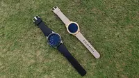 Penampakan Samsung Galaxy Watch. Liputan6.com/ Agustinus Mario Damar