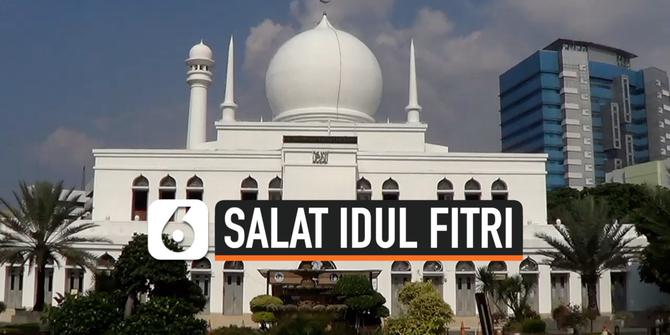 VIDEO: Gelar Salat Idul Fitri, Masjid Agung Al Azhar Batasi Jumlah Jemaah