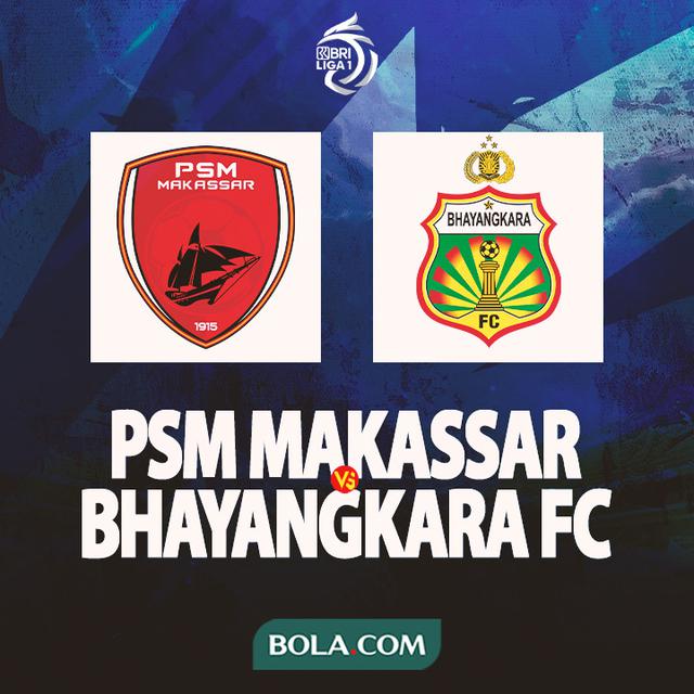 Liga 1 - PSM Makassar vs Bhayangkara FC
