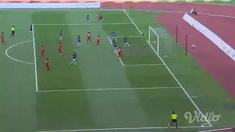 Ezra Walian menjadi pemecah kebuntuan Timnas Indonesia U-22 saat menghadapi Kamboja