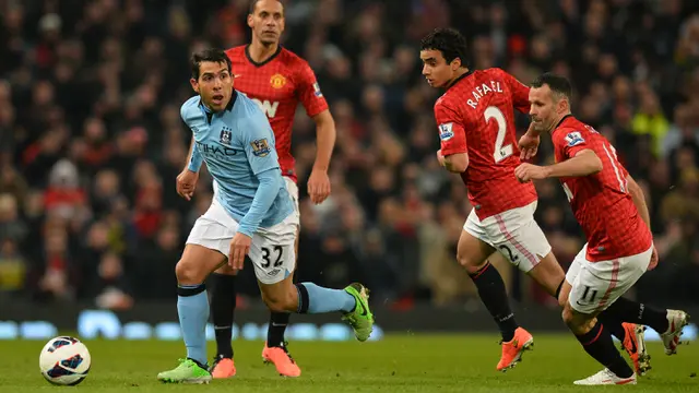 Foto: 5 Pemain Eks Manchester United yang Menyeberang ke Manchester City, Cristiano Ronaldo Nyaris Saja