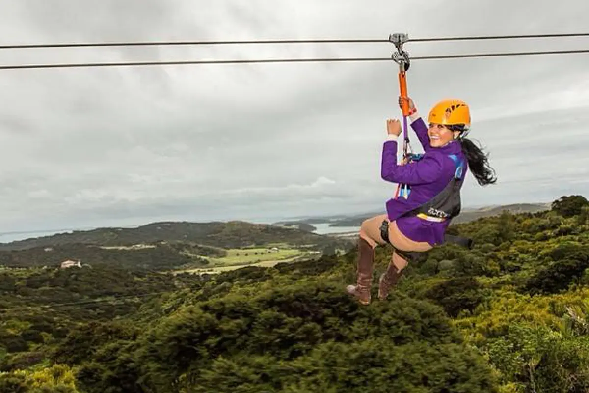 Farah Quinn Pilih Main Flying Fox Daripada Sidang Cerai