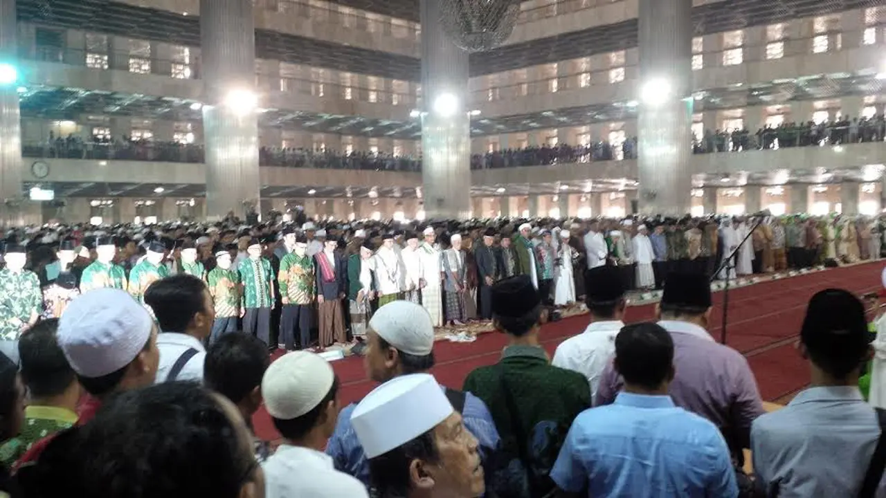 Ribuan Warga NU Gelar Doa Bersama untuk Kondisi Ekonomi RI