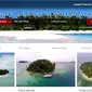 Lima pulau RI Disewakan di situs online (privateislandsonline.com)