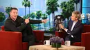 Channing Tatmum mersa salah tingkah ketika bertemu dengan idolanya Ellen DeGeneres. Saat itu ia menjadi bintang tamu talk show yang dibawakan oleh Ellen. (People)