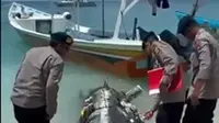 Nelayan Temukan Benda Mirip Torpedo di Perairan Gili Trawangan, Polisi Pastikan Bukan Bahan Peledak