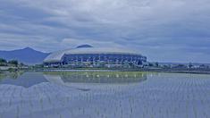 Stadion Gelora Bandung Lautan Api adalah sebuah stadion olahraga yang berada di Desa Rancanumpang, Kecamatan Gedebage, Kota Bandung, Jawa Barat. (Bola.com/Nicklas Hanoatubun)