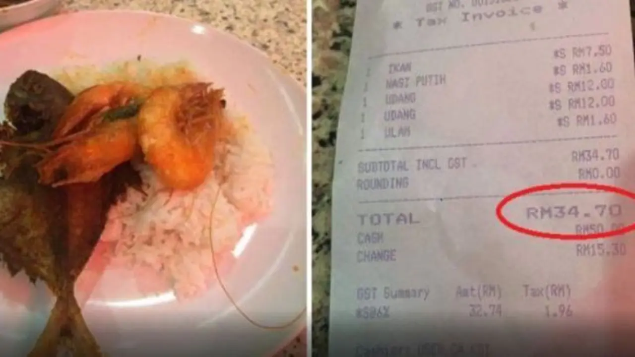 Beli Makanan ala Warteg, Netizen Malah Ditagih Ratusan Ribu