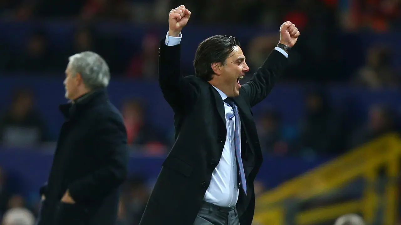 Ekspresi Pelatih Sevilla Usai Singkirkan Manchester United