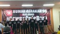 Rumah Gerakan 98 Suarakan Tagar Lawan Orde Baru