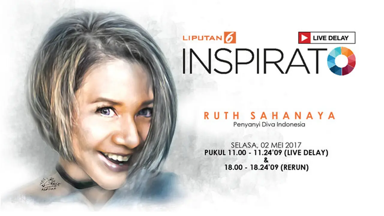 Saksikan INSPIRATO bersama Ruth Sahanaya, Diva Kita