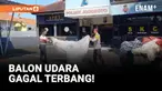 Razia Balon Udara, Banyak yang Jatuh ke Rumah Warga