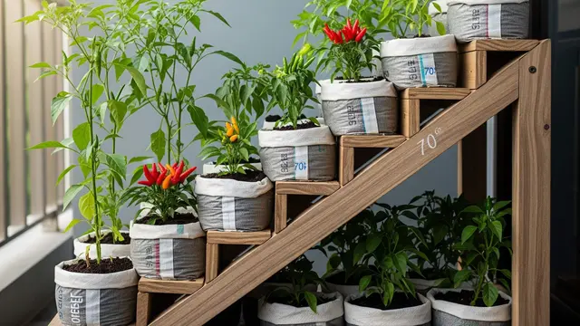 Ide Kebun Cabai di Karung Beras Bekas untuk Panen Lebat Sepanjang Tahun