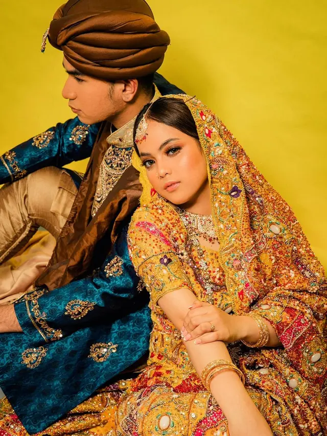 7 Pemotretan Putri D'Academy dan Hari LIDA Pakai Busana Ala India, Bak Prewedding