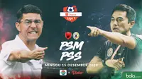 Shopee Liga 1 - PSM Makassar Vs PSS Sleman - Head to Head Pelatih (Bola.com/Adreanus Titus)
