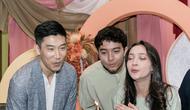 Gaya Kompak Berbusana Sage Bryan Domani & Megan Domani Saat Buka Puasa di Acara Brand Kecantikan, credit: Innisfree