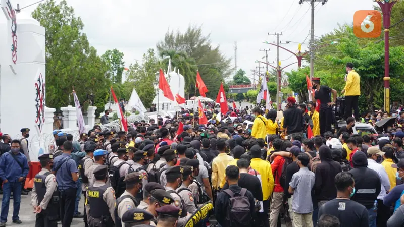 Demo Mahasiswa Palangka Raya