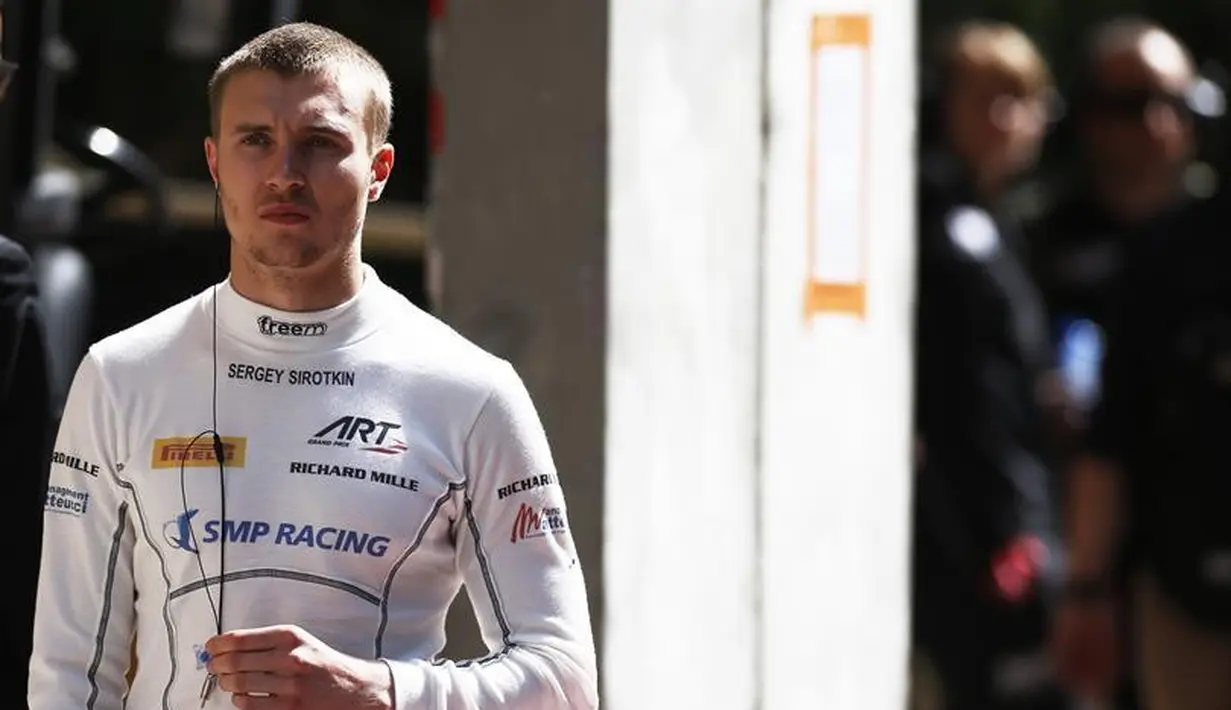 Sergey Sirotkin merupakan pebalap cadangan tim Sauber F1. Pebalap berusia 21 tahun ini dianggap salah satu pebalap yang memiliki potensi luar biasa. (www.gp2series.com)