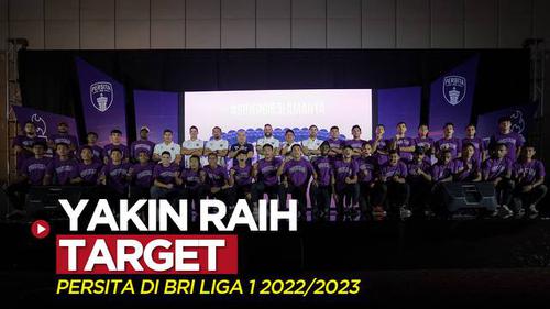 VIDEO: Alfredo Vera Yakin Persita Bisa Raih Target di BRI Liga 1 2022/2023