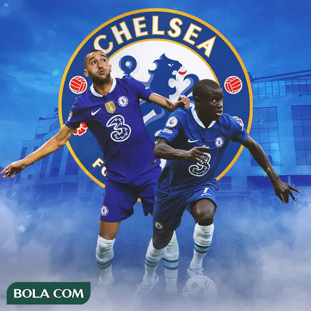 Chelsea - Hakim Ziyech, N'Golo Kante