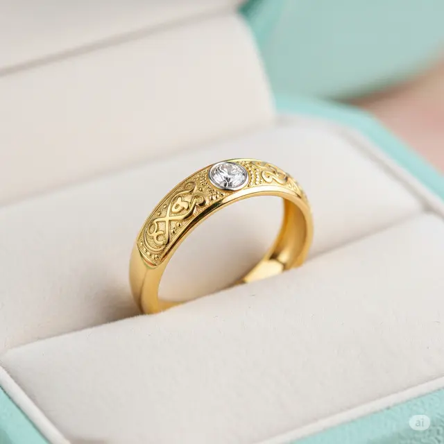 Pilihan Cincin Emas Anak Bayi Anti Alergi