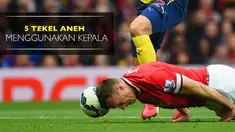 Video listikal 5 tekel aneh yang menggunakan kepala untuk menggagalkan pergerakan lawan.