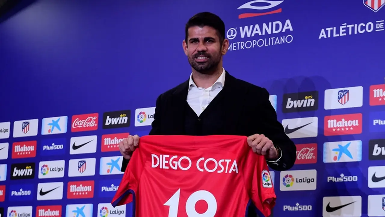 Penyerang Atletico Madrid, Diego Costa