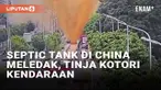 Insiden ledakan septic tank terjadi di proyek pembangunan jalan di Kota Nanning, Guangxi, China. Detik-detik insiden terekam CCTV pada Selasa (24/9/2024) pagi waktu setempat. Ledakan membuat tinja menyembur 10 meter ke udara hingga mengotori kendaraa...