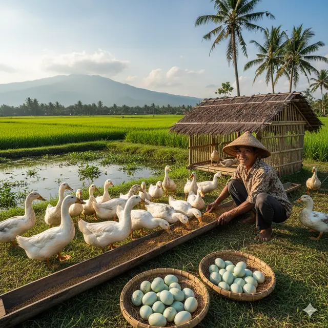 Ternak modal kecil (Foto: Gemini AI)