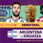 Nonton Live Streaming Semifinal Piala Dunia 2022 Qatar Argentina Vs Kroasia di Vidio, Dini Malam